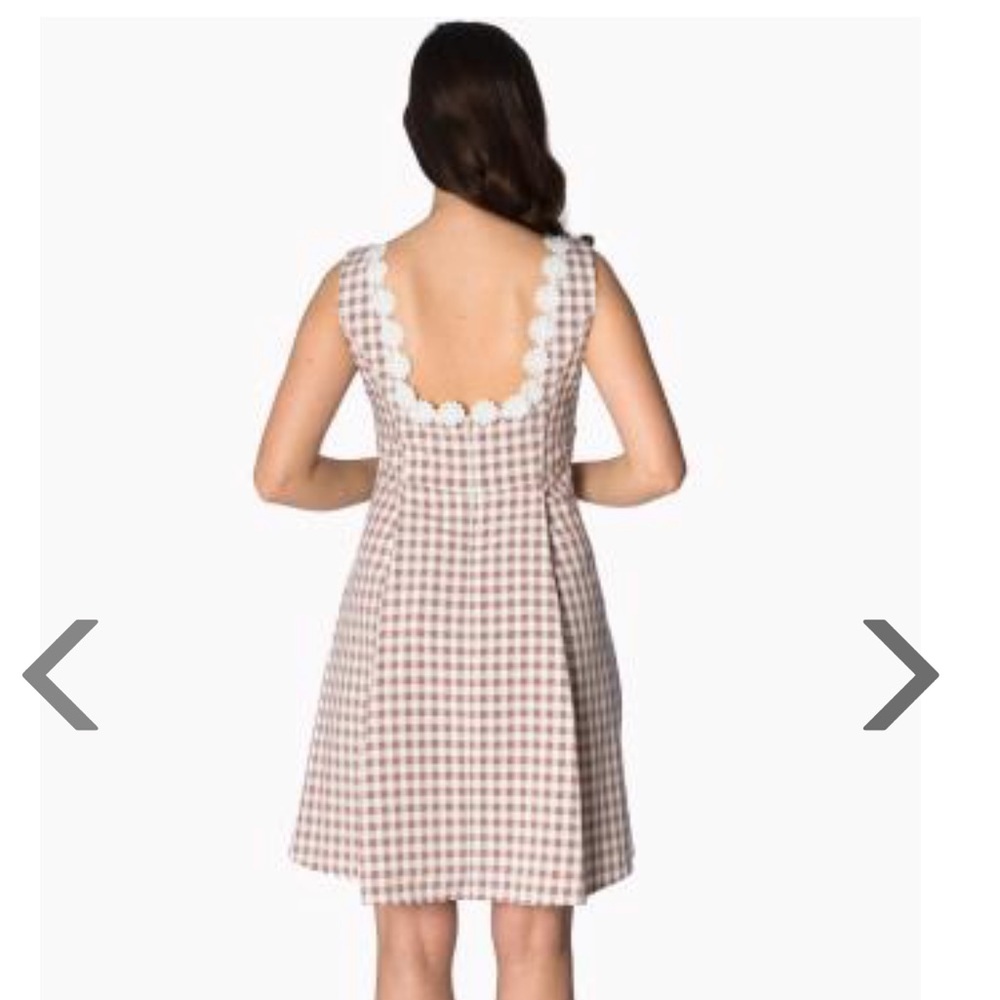 Banned Apparel Retro Plus Gingham Dress